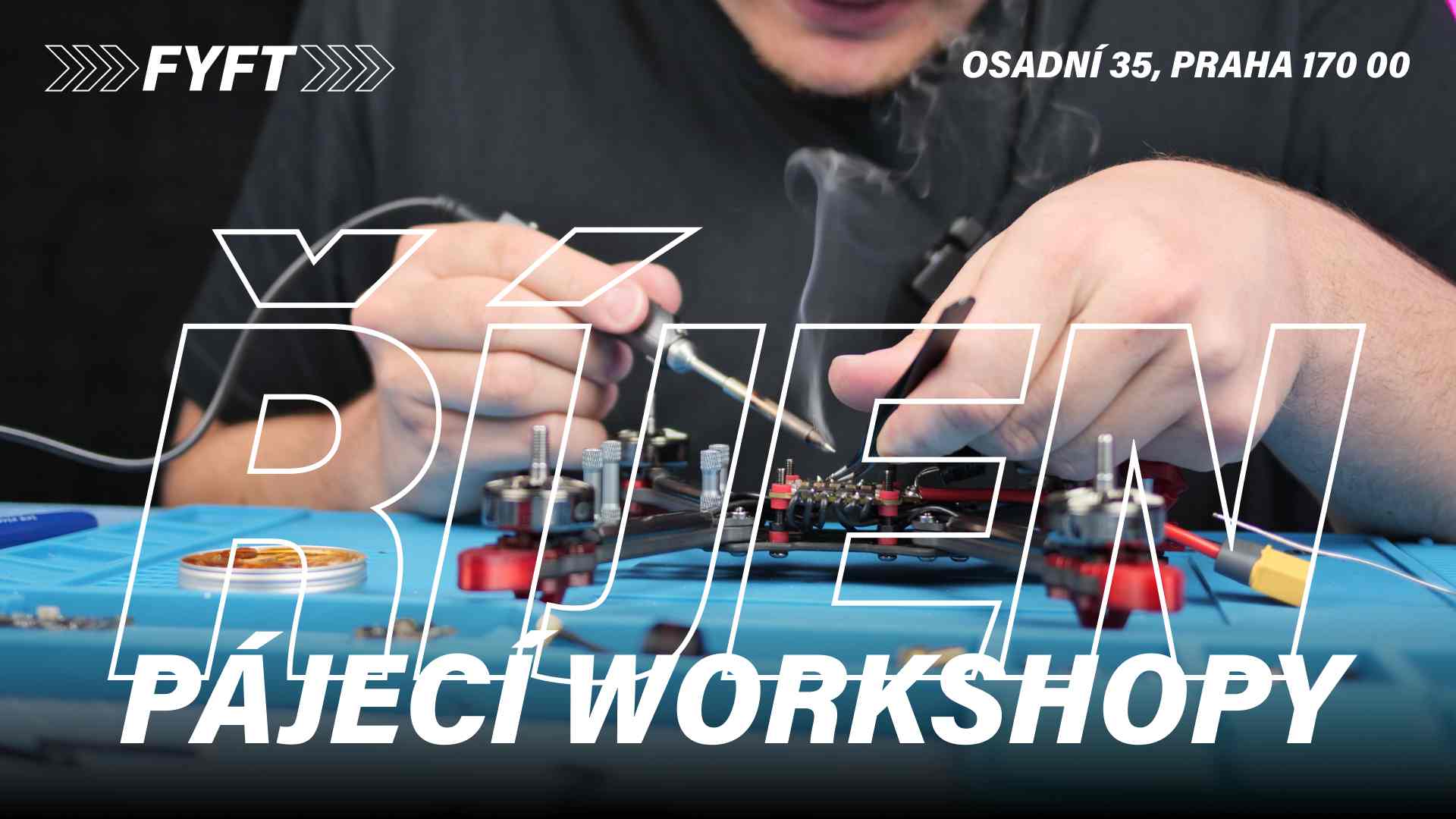 Pájecí workshopy říjen 2023